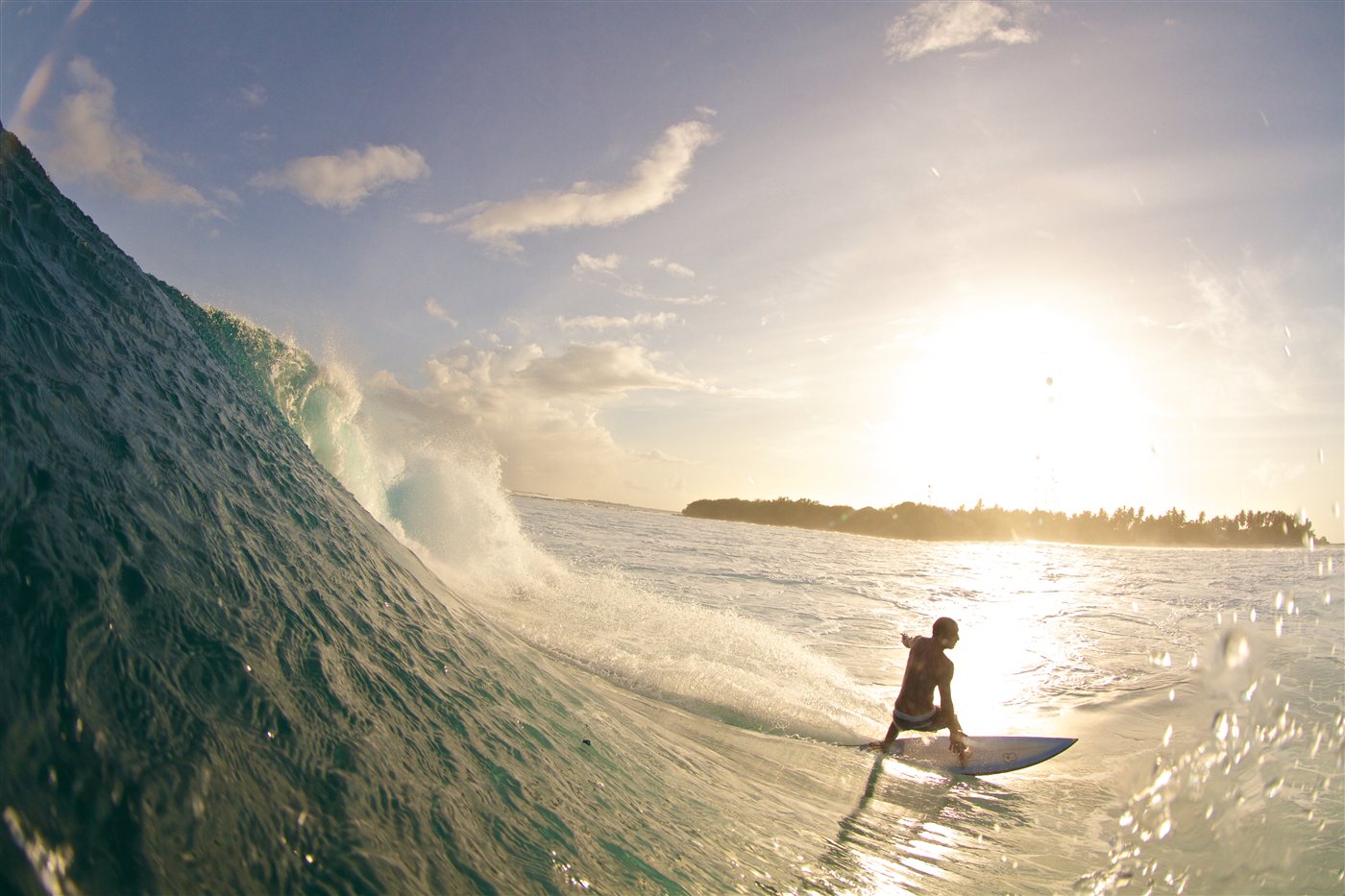Recharging in the Maldives