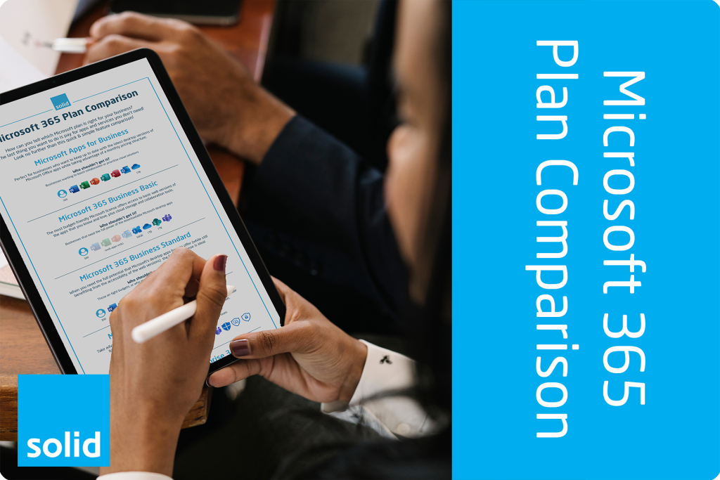 Microsoft 365 Plan Comparison [Infographic]
