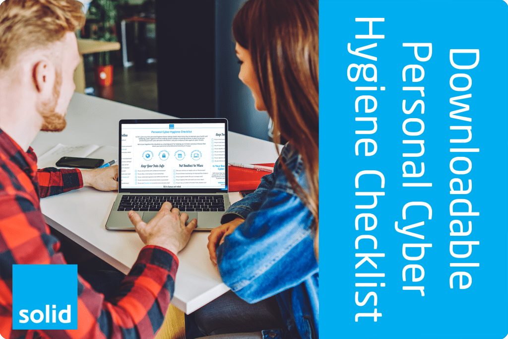 Personal Cyber Hygiene Checklist